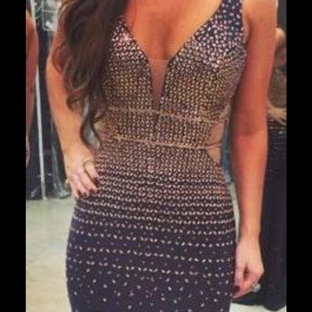 Navy formal dress